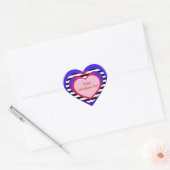 Sticker Cœur Heureuse Sainte-Valentin (Enveloppe)