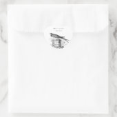 Sticker Cœur Hirondelle vintage (Sac)