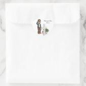 Sticker Cœur honorer nos anciens combattants - (Sac)