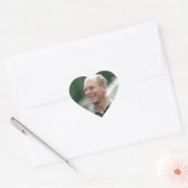 Sticker Cœur HRH Prince Philip riant (Enveloppe)