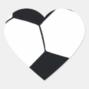 Sticker Cœur I Love Football (Soccer) Coeur du jeu : I Love