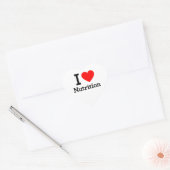Sticker Cœur I Love Nutrition (Enveloppe)