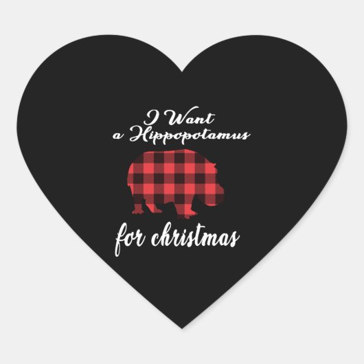 Sticker Cœur i want (Devant)
