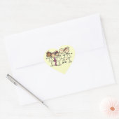 Sticker Cœur indéfini (Enveloppe)
