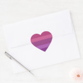 Sticker Cœur Indicateur Aceflux Pride (Enveloppe)