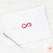 Sticker Cœur Infinity (Enveloppe)