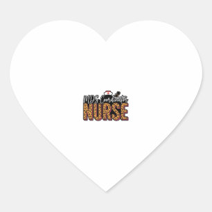 Sticker Cœur Infirmière coordinatrice MDS Chemise Design Vintag