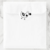 Sticker Cœur Inséparable (Sac)