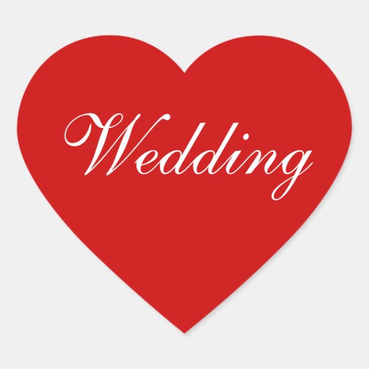 Sticker Cœur Invitations personnalisés Ballons Rouge (Devant)