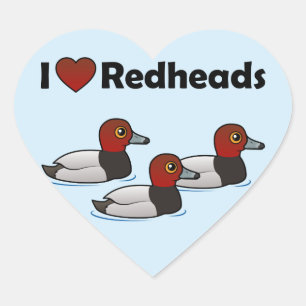 Sticker Cœur J'aime les roussettes