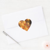 Sticker Cœur J'Aime Mon merveilleux petit-fils (Enveloppe)