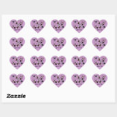 Sticker Cœur Jazz it Up (Feuille)
