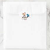 Sticker Cœur Je couds (Sac)