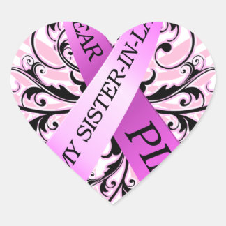 Sticker Cœur Je porte du rose pour ma soeur dans la loi.png