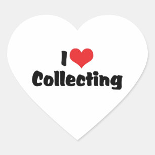 Sticker Cœur Je suis amateur de collection de coeurs - Collecti
