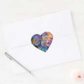 Sticker Cœur Je t'aime (Enveloppe)