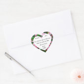 Sticker Cœur Jérémie 29:13 (Enveloppe)