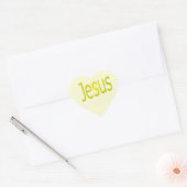 Sticker Cœur Jesus (Enveloppe)