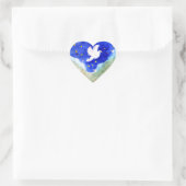 Sticker Cœur Jésus Baptême (Sac)