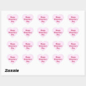Sticker Cœur Joyeuse Saint-Valentin Paillettes (Feuille)