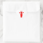 Sticker Cœur Joyeux homard (Sac)