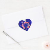 Sticker Cœur Joyeux Jour de l'année Pin Wheel (Enveloppe)