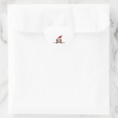 Sticker Cœur Joyeux Noël Sloth (Sac)