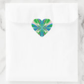 Sticker Cœur Joyeux Printemps (Sac)