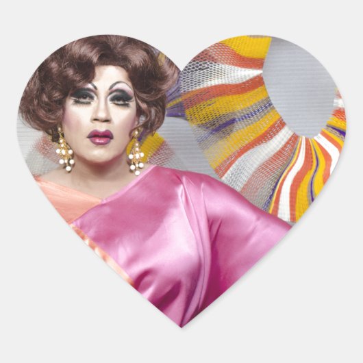 Sticker Cœur Juanita MORE ! (Devant)