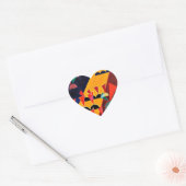 Sticker Cœur Kandinsky - Top Thème (Enveloppe)