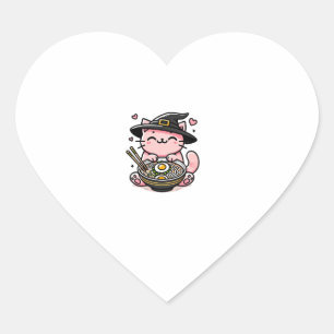Sticker Cœur Kawaii Anime Chat Cute Ramen Halloween Enfants