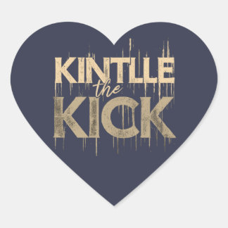Sticker Cœur Kindle the Kick