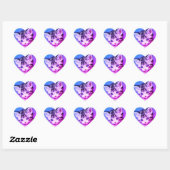 Sticker Cœur Kitten (Feuille)