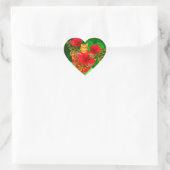 Sticker Cœur Kitty Chat Valentine (Sac)