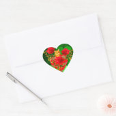 Sticker Cœur Kitty Chat Valentine (Enveloppe)