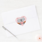 Sticker Cœur Koala Koality Be Mine Valentine (Enveloppe)