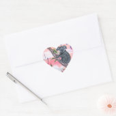 Sticker Cœur Koala Love (Enveloppe)