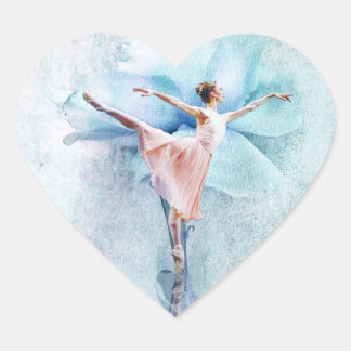 Sticker Cœur La Ballerina