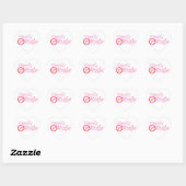 Sticker Cœur La collection Happily Single de MDillon Designs (Feuille)