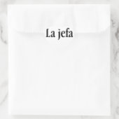 Sticker Cœur La jefa (Sac)