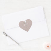 Sticker Cœur La meilleure maman (Enveloppe)