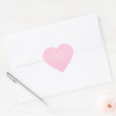 Sticker Cœur La Saint Valentin (Enveloppe)