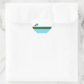 Sticker Cœur labrador (Sac)