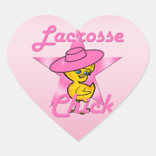 Sticker Cœur Lacrosse #8