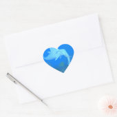 Sticker Cœur L'adorable cordon (Enveloppe)