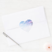 Sticker Cœur laissez briller votre lumière (Enveloppe)