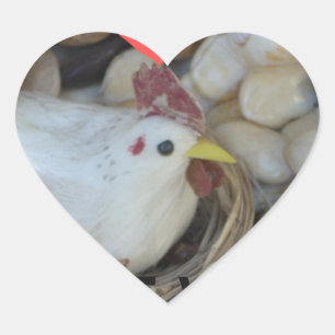 Sticker Cœur L'amour était dans l'air