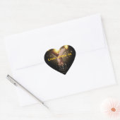 Sticker Cœur L'amour nous unit (Enveloppe)