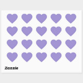 Sticker Cœur Lavande (Feuille)