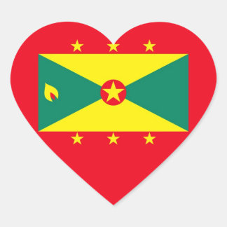 STICKER CŒUR LE GRENADA